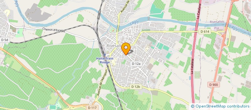 localisation de l'entreprise MONSIEUR JONATHAN CRANNE  RIVESALTES