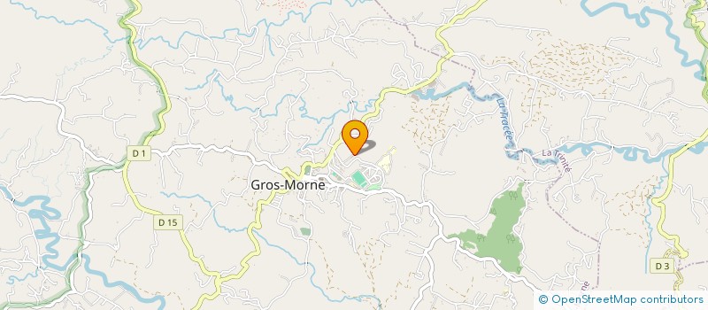 localisation de l'entreprise MONSIEUR JONATHAN CREMAS à GROS-MORNE