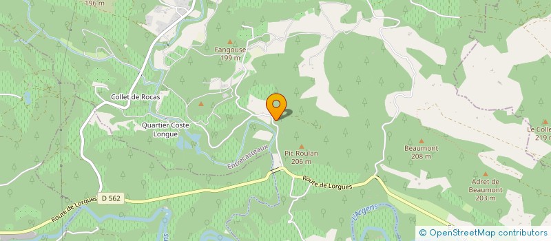 localisation de l'entreprise MONSIEUR JONATHAN CRUTCHLEY  ENTRECASTEAUX