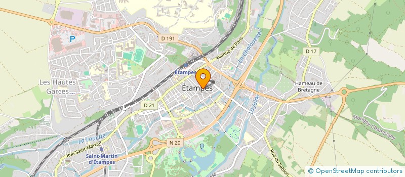 localisation de l'entreprise MONSIEUR JONATHAN DA CRUZ  ETAMPES