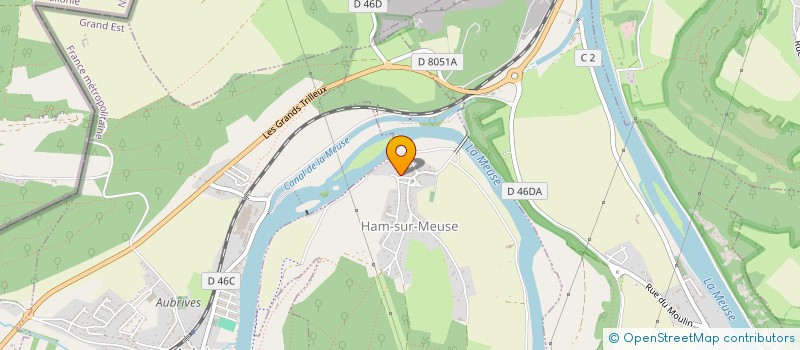 localisation de l'entreprise MONSIEUR JONATHAN DARRAS à HAM-SUR-MEUSE