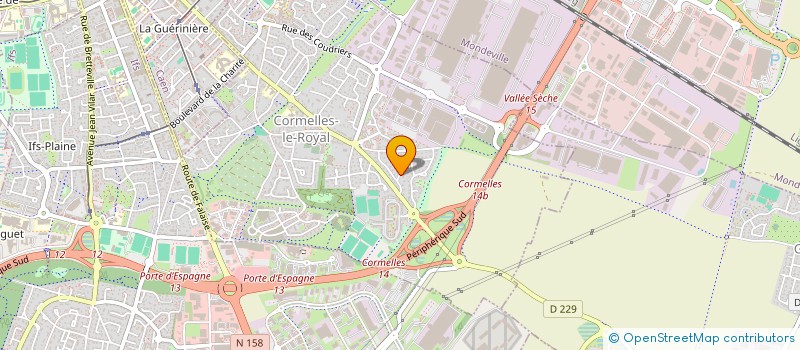 localisation de l'entreprise MONSIEUR JONATHAN DAUFRESNE  CORMELLES-LE-ROYAL