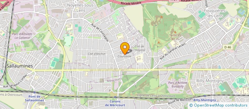 localisation de l'entreprise MONSIEUR JONATHAN DAVAINE  NOYELLES-SOUS-LENS