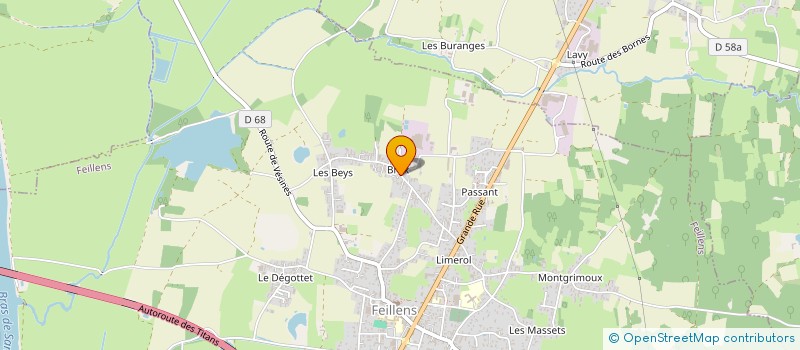 localisation de l'entreprise MONSIEUR JONATHAN DE BOLLIVIER  LE TAMPON