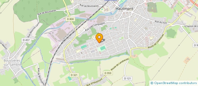 localisation de l'entreprise MONSIEUR JONATHAN DE VEGA  HAUTMONT