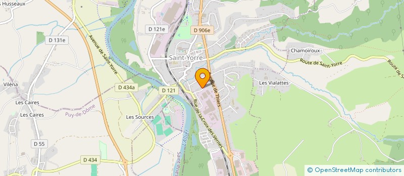 localisation de l'entreprise MONSIEUR JONATHAN DECTOT  SAINT-YORRE