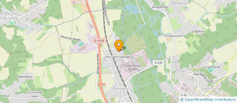 localisation de l'entreprise MONSIEUR JONATHAN DELAMBRE  NEUILLY-SOUS-CLERMONT