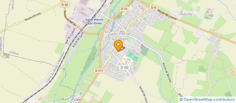 localisation de l'entreprise MONSIEUR JONATHAN DELASALLE  FALAISE