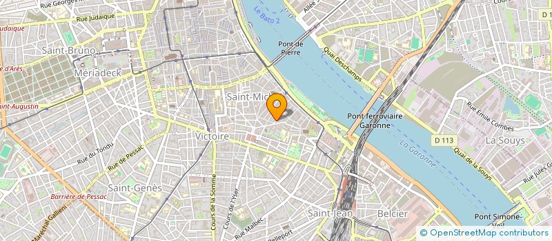 localisation de l'entreprise MONSIEUR JONATHAN DELFAUD  BORDEAUX