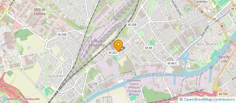 localisation de l'entreprise MONSIEUR JONATHAN DELVIGNE  LILLE