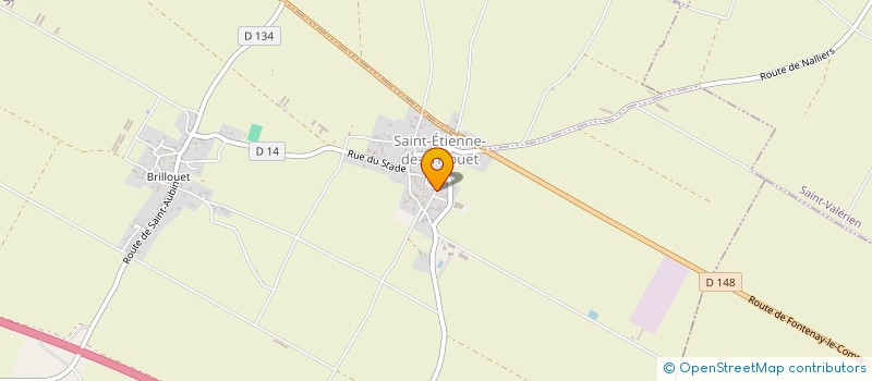 localisation de l'entreprise MONSIEUR JONATHAN DENOYERS  SAINT-ETIENNE-DE-BRILLOUET