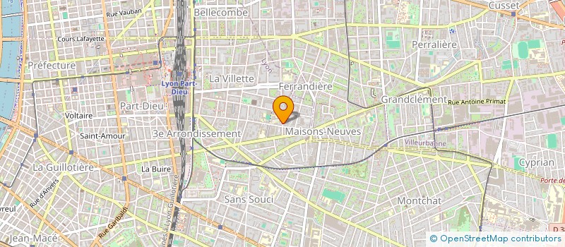 localisation de l'entreprise MONSIEUR JONATHAN DEPALLE  LYON