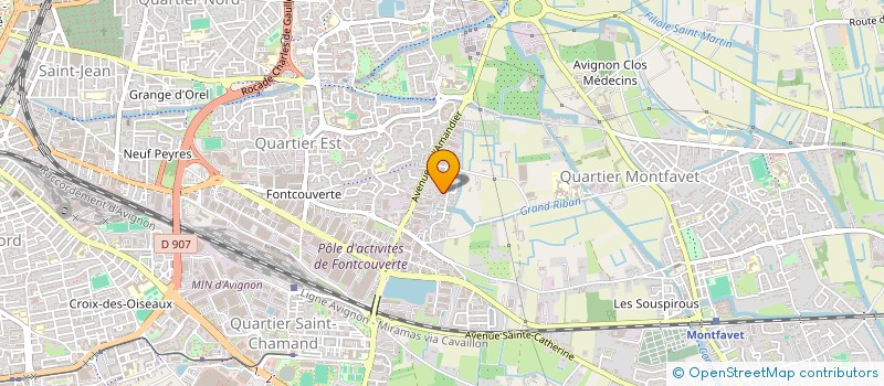 localisation de l'entreprise MONSIEUR JONATHAN DEPLAIX  AVIGNON