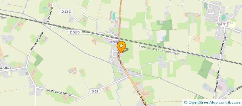 localisation de l'entreprise MONSIEUR JONATHAN DEQUIN  MERRIS