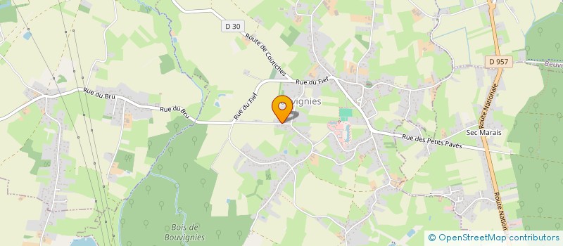 localisation de l'entreprise MONSIEUR JONATHAN DERNAUCOURT à BOUVIGNIES