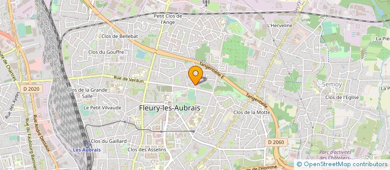 localisation de l'entreprise MONSIEUR JONATHAN DESALEUX à FLEURY-LES-AUBRAIS