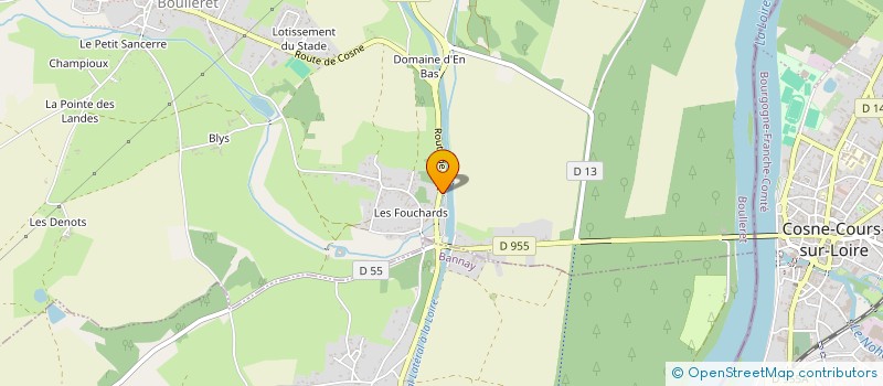 localisation de l'entreprise MONSIEUR JONATHAN DESBRUERES  SURY-PRES-LERE