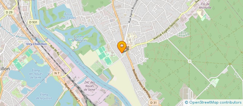 localisation de l'entreprise MONSIEUR JONATHAN DESHAYES à DRAVEIL