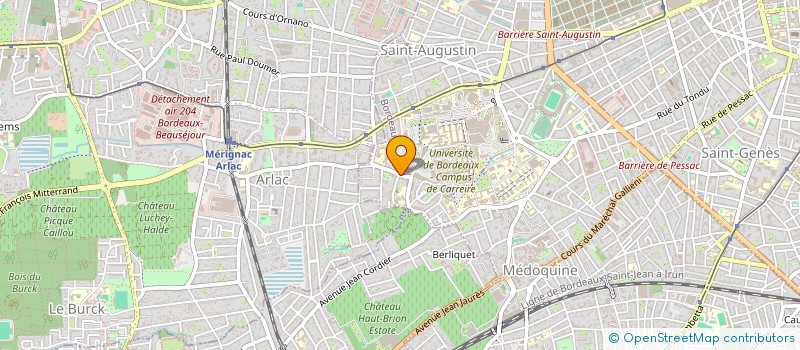 localisation de l'entreprise MONSIEUR JONATHAN DESJOURS  BORDEAUX