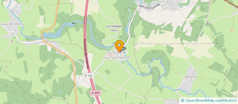 localisation de l'entreprise MONSIEUR JONATHAN DESMONS  LE CHATELET-SUR-SORMONNE