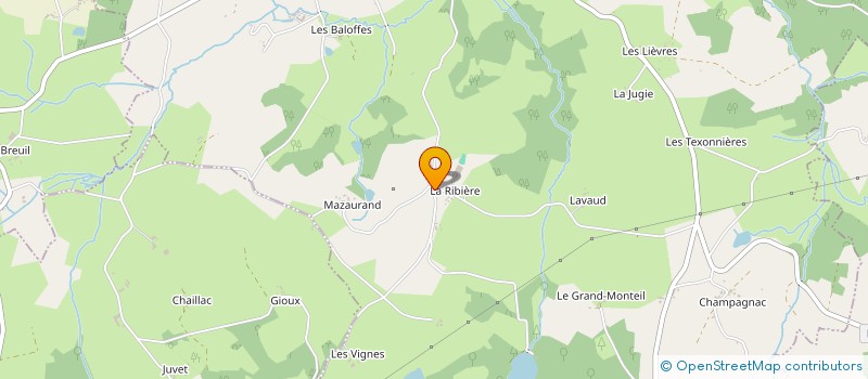 localisation de l'entreprise MONSIEUR JONATHAN DEVYNCK à RILHAC-LASTOURS