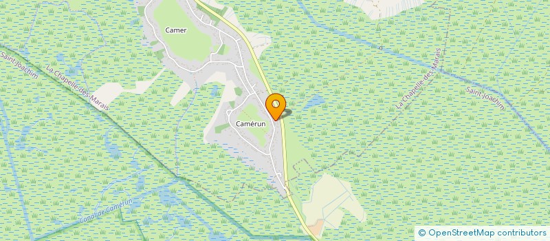 localisation de l'entreprise MONSIEUR JONATHAN DEYSS  LA CHAPELLE-DES-MARAIS