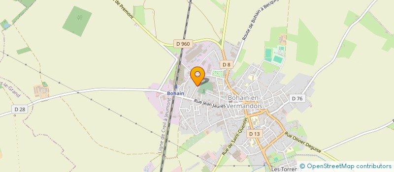 localisation de l'entreprise MONSIEUR JONATHAN DHENRY à BOHAIN EN VERMANDOIS