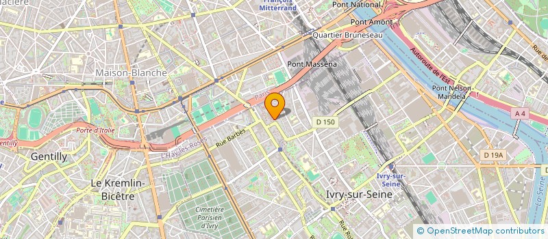 localisation de l'entreprise MONSIEUR JONATHAN DHONT  IVRY-SUR-SEINE