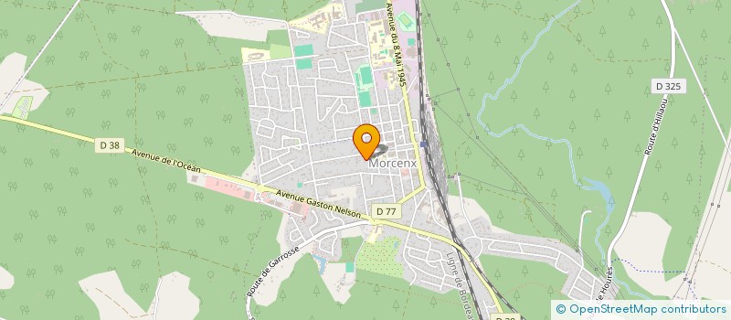 localisation de l'entreprise MONSIEUR JONATHAN DI PONIO  MORCENX-LA-NOUVELLE