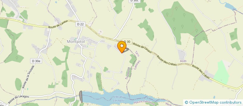 localisation de l'entreprise MONSIEUR JONATHAN DI STEFANO  MONTPITOL