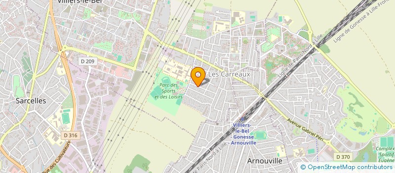 localisation de l'entreprise MONSIEUR JONATHAN DIMEGLIO à ARNOUVILLE