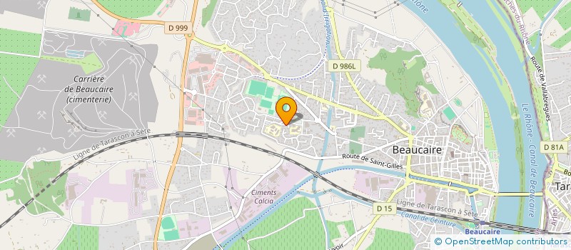 localisation de l'entreprise MONSIEUR JONATHAN DIO  BEAUCAIRE