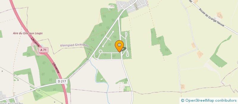 localisation de l'entreprise MONSIEUR JONATHAN DIRY  PLAIMPIED-GIVAUDINS
