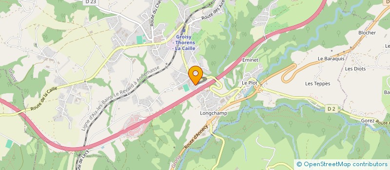 localisation de l'entreprise MONSIEUR JONATHAN DJIDEL  GROISY