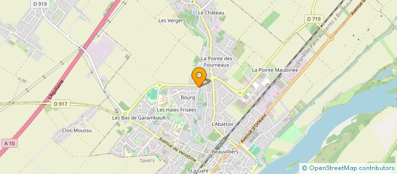 localisation de l'entreprise MONSIEUR JONATHAN DONNER  BEAUGENCY