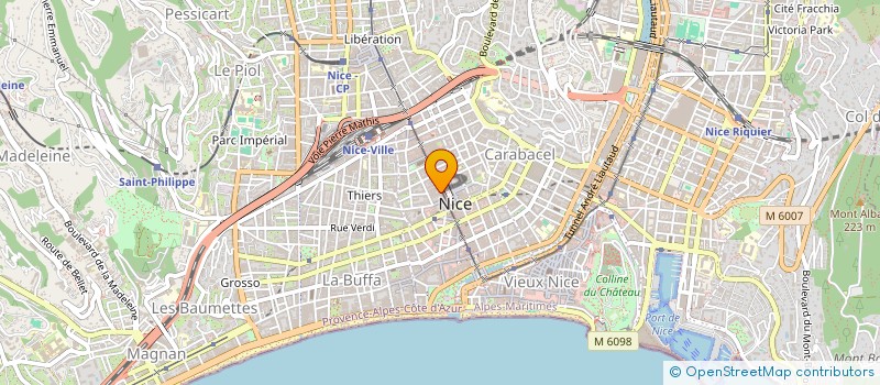 localisation de l'entreprise MONSIEUR JONATHAN DORE à NICE