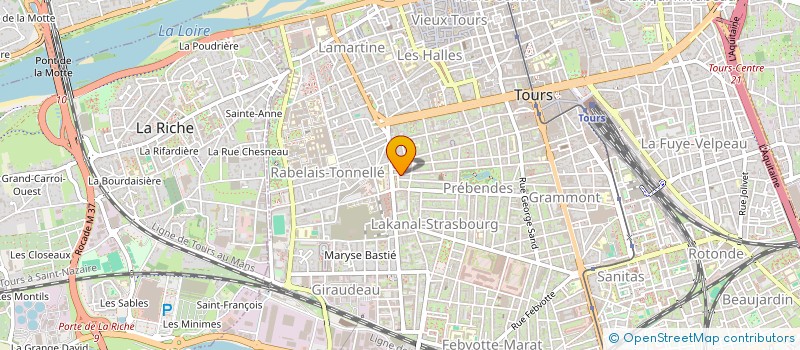 localisation de l'entreprise MONSIEUR JONATHAN DOUAY  TOURS
