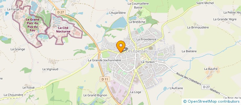 localisation de l'entreprise MONSIEUR JONATHAN DRONNEAU à SEVREMONT