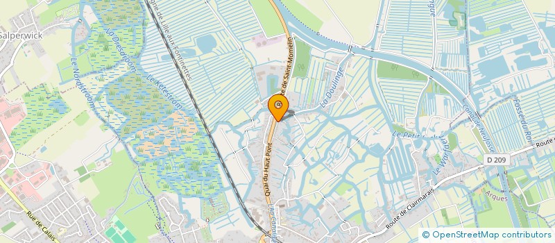 localisation de l'entreprise MONSIEUR JONATHAN DRUART  SAINT-OMER