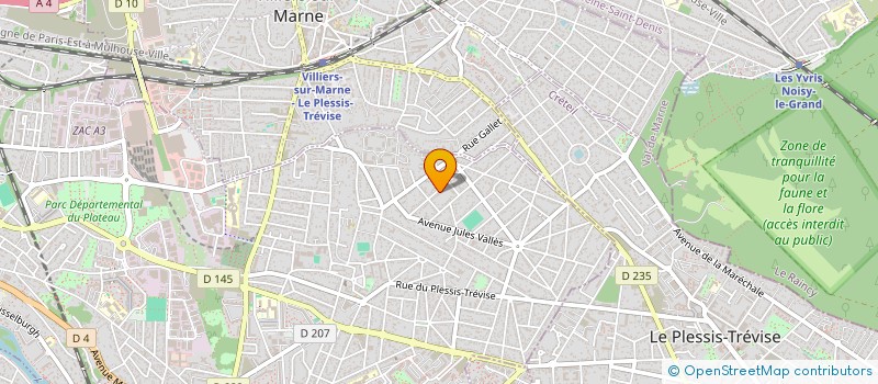 localisation de l'entreprise MONSIEUR JONATHAN DU à CHAMPIGNY-SUR-MARNE