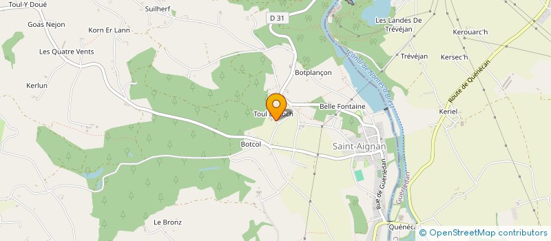 localisation de l'entreprise MONSIEUR JONATHAN DUBOIS à SAINT-AIGNAN