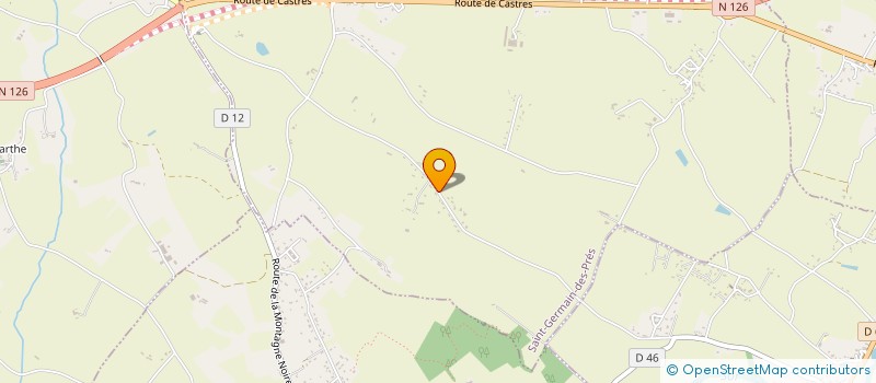 localisation de l'entreprise MONSIEUR JONATHAN DUBOIS  SAINT-GERMAIN-DES-PRES