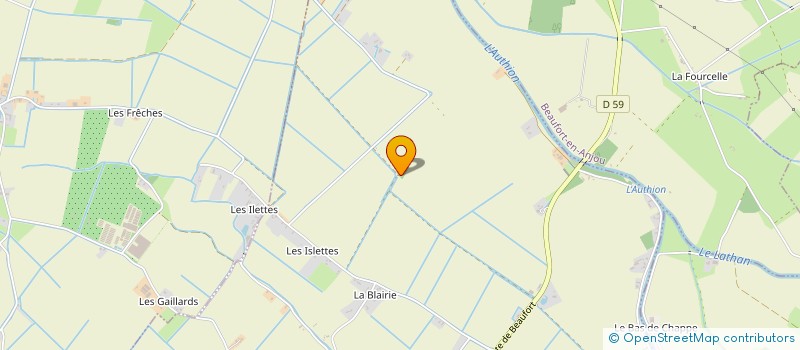 localisation de l'entreprise MONSIEUR JONATHAN DUBORPER  GENNES-VAL-DE-LOIRE