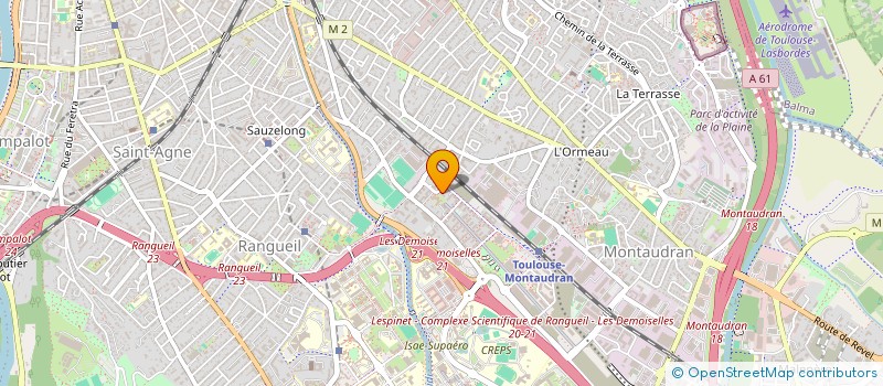 localisation de l'entreprise MONSIEUR JONATHAN DUBRUEL  TOULOUSE