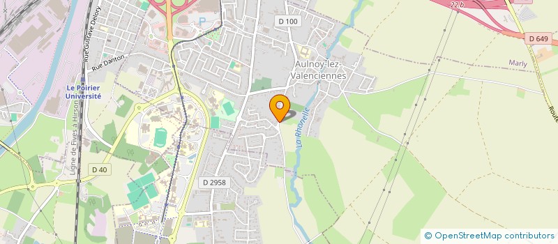 localisation de l'entreprise MONSIEUR JONATHAN DUEZ à AULNOY-LEZ-VALENCIENNES