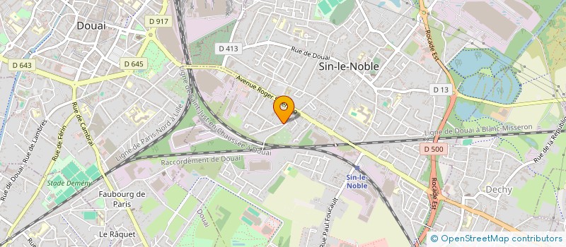 localisation de l'entreprise MONSIEUR JONATHAN DUFFET  SIN-LE-NOBLE