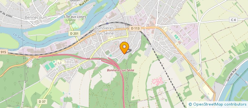 localisation de l'entreprise MONSIEUR JONATHAN DUGARD  BONNIERES-SUR-SEINE