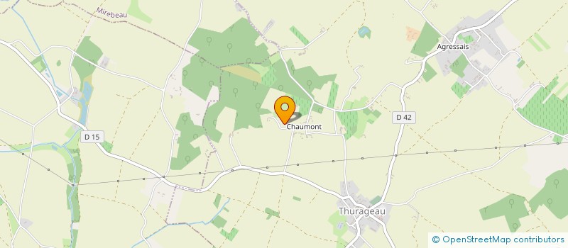 localisation de l'entreprise MONSIEUR JONATHAN DUMAREAU  VACHERESSE