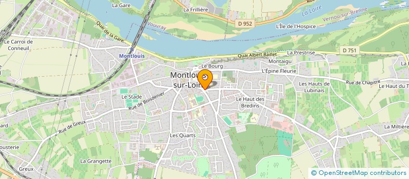 localisation de l'entreprise MONSIEUR JONATHAN DUPONT  MONTLOUIS-SUR-LOIRE