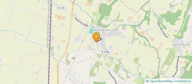 localisation de l'entreprise MONSIEUR JONATHAN DURAND  MONTVENDRE